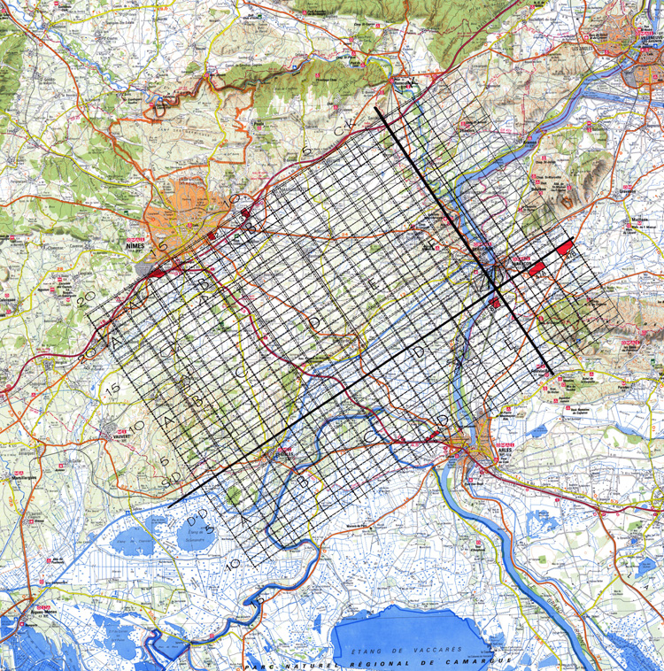 Le cadastre d'Orange-Nmes A 