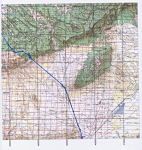 Fig. 15. Secteur Thelepte –Bou Chebka- Aïn Bou Driès.